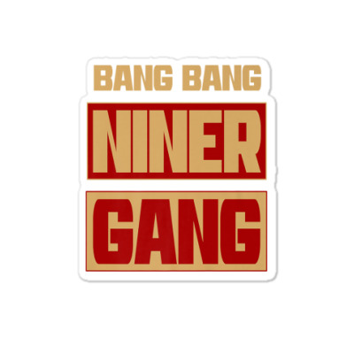 Custom Bang Bang Niner Gang Motorcycle License Plate By Kakashop -  Artistshot