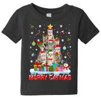 Funny American Shorthair Cat Lovers Cute Holiday Christmas T Shirt Baby Tee | Artistshot