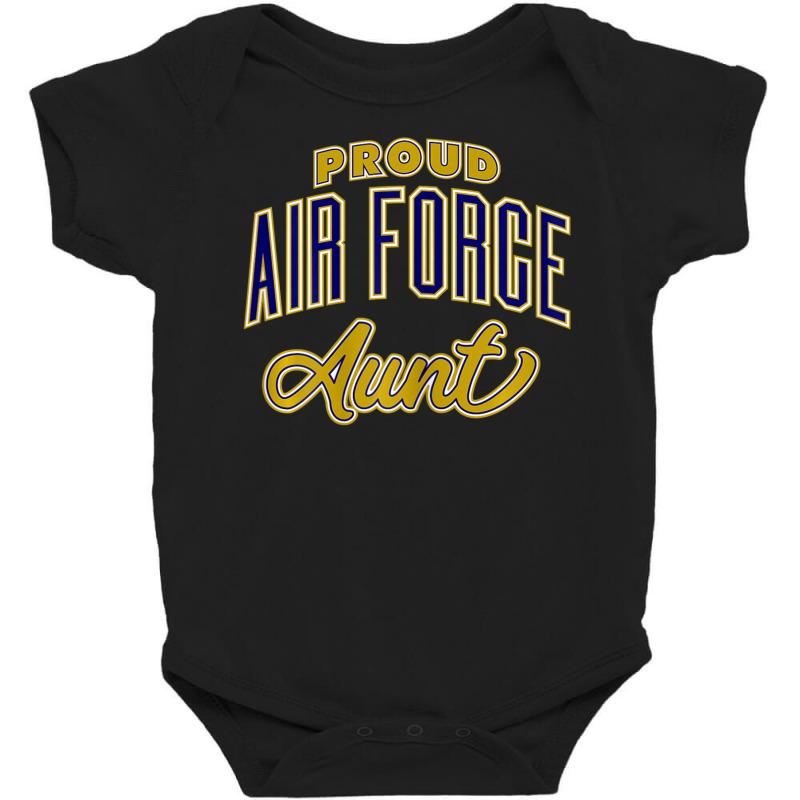 Limited Edition Proud Air Force Aun Baby Bodysuit | Artistshot