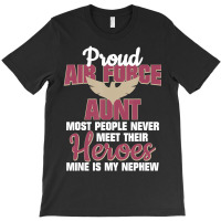 Hot Trend Proud Air Force Aunt Military Pride T-shirt | Artistshot