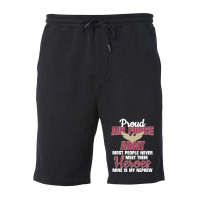 Hot Trend Proud Air Force Aunt Military Pride Fleece Short | Artistshot