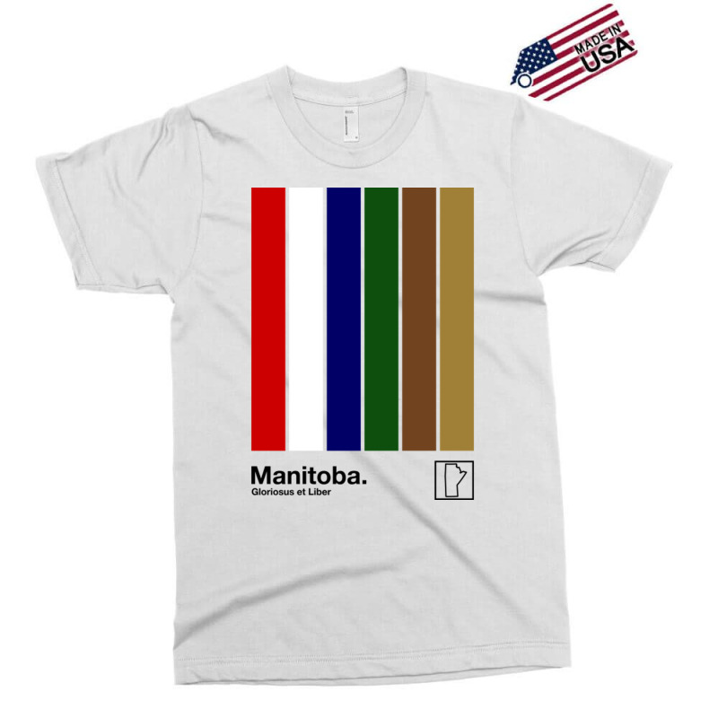 Manitoba Original Minimalist Artwork Poster Design Exclusive T-shirt | Artistshot