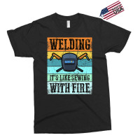 Trending Vintage Welder With Sayings Welding Exclusive T-shirt | Artistshot