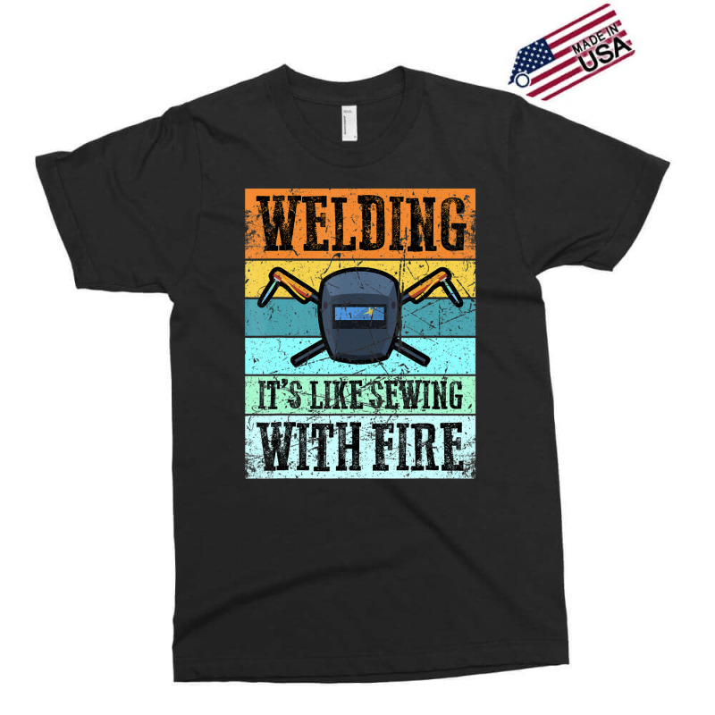 Trending Vintage Welder With Sayings Welding Exclusive T-shirt by femalesbaubles | Artistshot