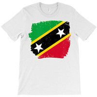 Saint Kitts And Nevis Nevisian Kittian Flag T Shirt T-shirt | Artistshot