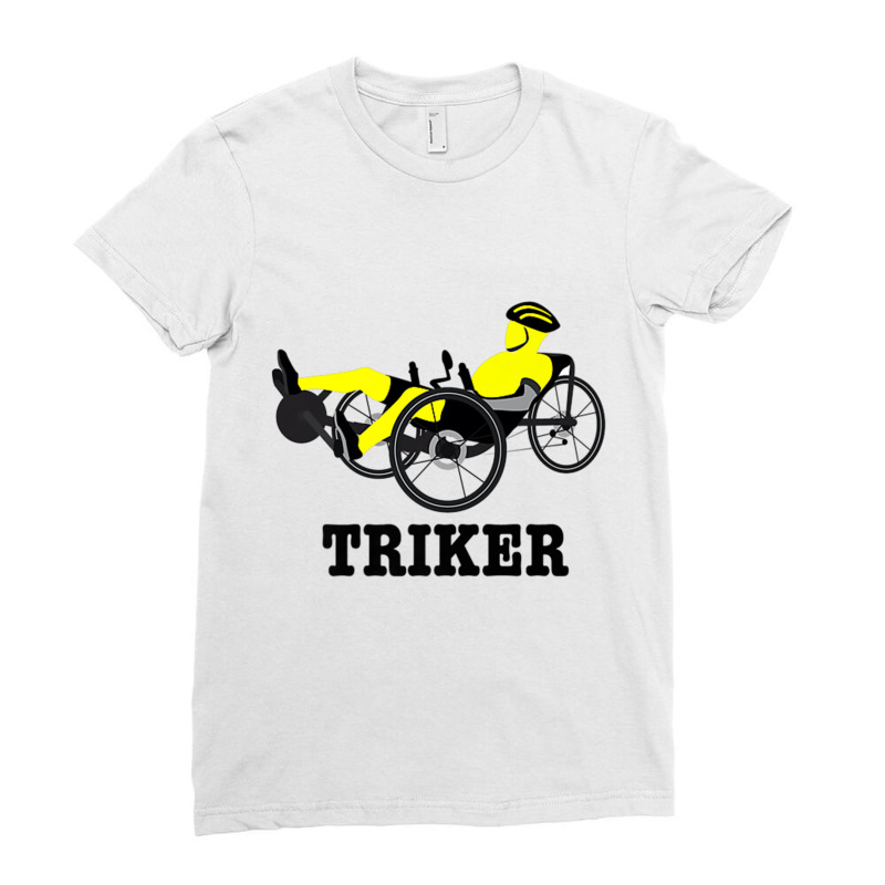 Triker Recumbent Bike Trike Premium T Shirt Ladies Fitted T-Shirt by been | Artistshot