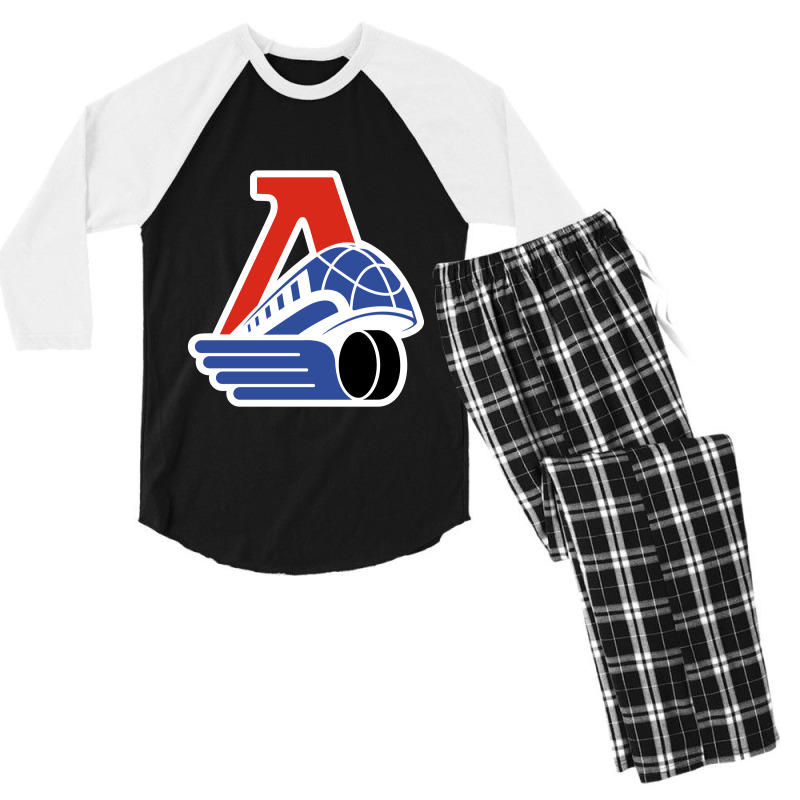 Lokomotiv Yaroslavl Men's 3/4 Sleeve Pajama Set by smokerstore | Artistshot