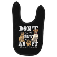 Hot Trend Don't Buy Adopt Animal Shelter Animal Welfare Baby Bibs | Artistshot