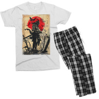 Samurai Warrior Bushido Code Japanese Swordsmen T Shirt Men's T-shirt Pajama Set | Artistshot