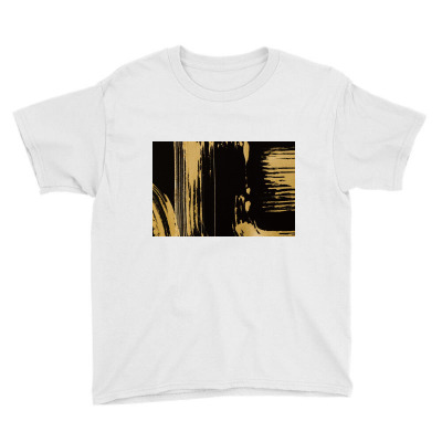 Gold Textured Youth Tee Designed By Hello Asa