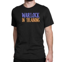 Warlock In Training Halloween Monster Novelty Humor Funny Classic T-shirt | Artistshot