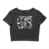 Black And White Aesthetic Collage Crop Top | Artistshot