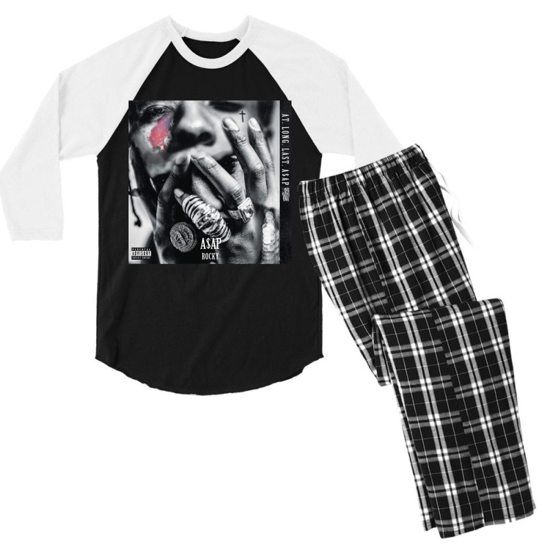 Aesthetic Asaps Style Poster Men's 3/4 Sleeve Pajama Set | Artistshot