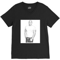 Dominic Pencil Art V-neck Tee | Artistshot