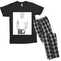 Dominic Pencil Art Men's T-shirt Pajama Set | Artistshot