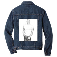 Dominic Pencil Art Men Denim Jacket | Artistshot