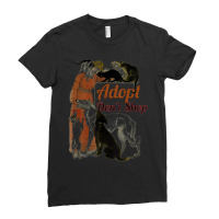 Hot Trend Don't Shop Adopt. Dog, Cat, Rescue Animal Rights Ladies Fitted T-shirt | Artistshot