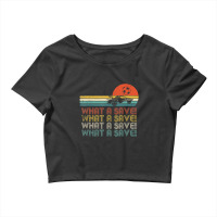 Limited Edition What A Save Vintage Retro Rocket Soccer Car Crop Top | Artistshot