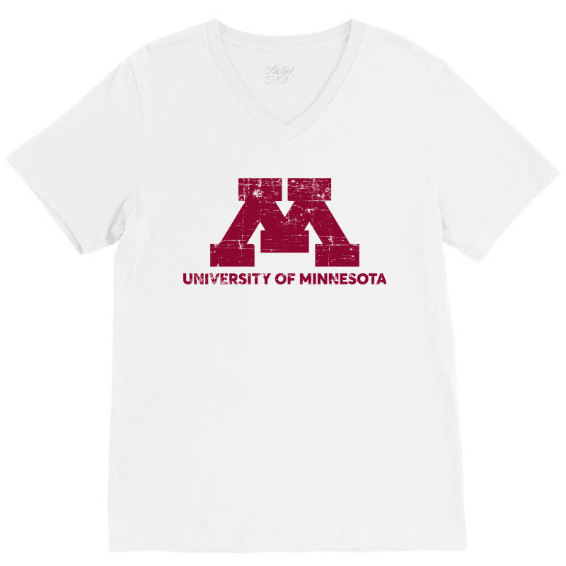 University Of Minnesota V-neck Tee | Artistshot