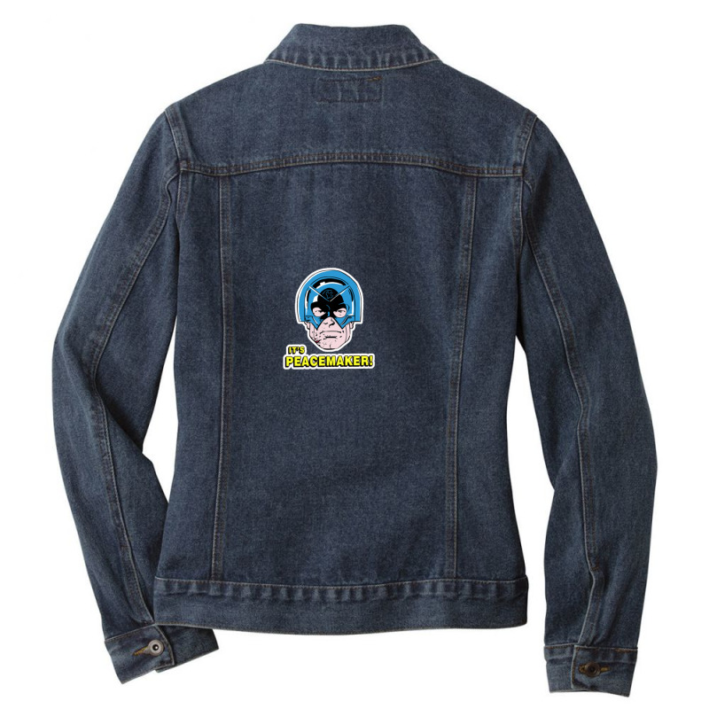 It's Peacemaker! Ladies Denim Jacket | Artistshot