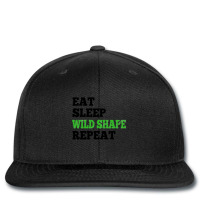 Eat Sleep Wild Shape Repeat Printed Hat | Artistshot