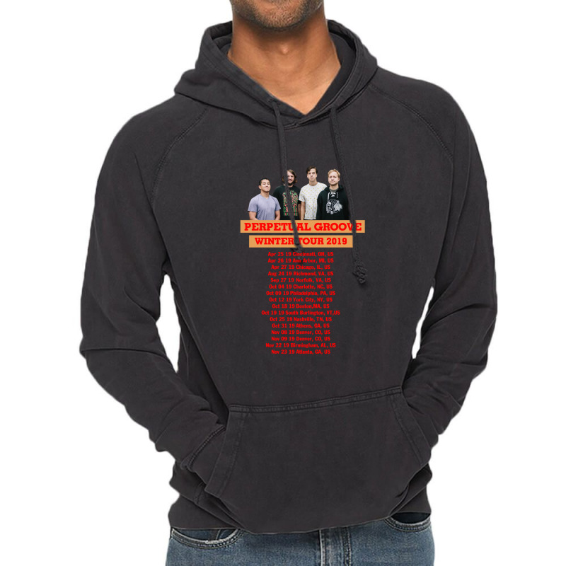 Perpetual Groove Tour 2019 Vintage Hoodie | Artistshot