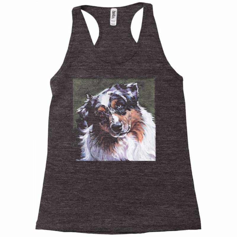 Australian Shepherd T  Shirt Australian Shepherd Racerback Tank by schillerelroy788 | Artistshot