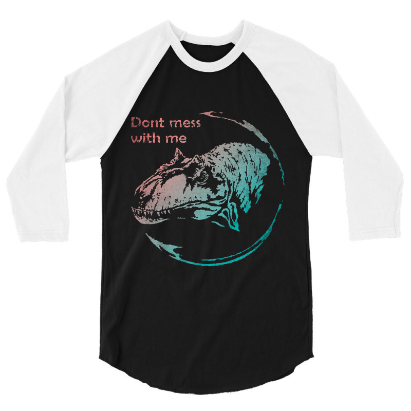 Trending Allosaurus Jurassic Dinosaur Vintage-fkxig 3/4 Sleeve Shirt | Artistshot