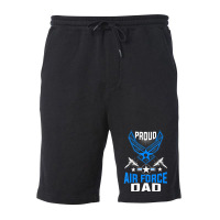 Hot Trend Proud Air Force Dad Us Air Force Military Fleece Short | Artistshot