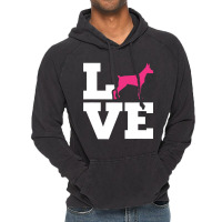 Doberman Love Vintage Hoodie | Artistshot