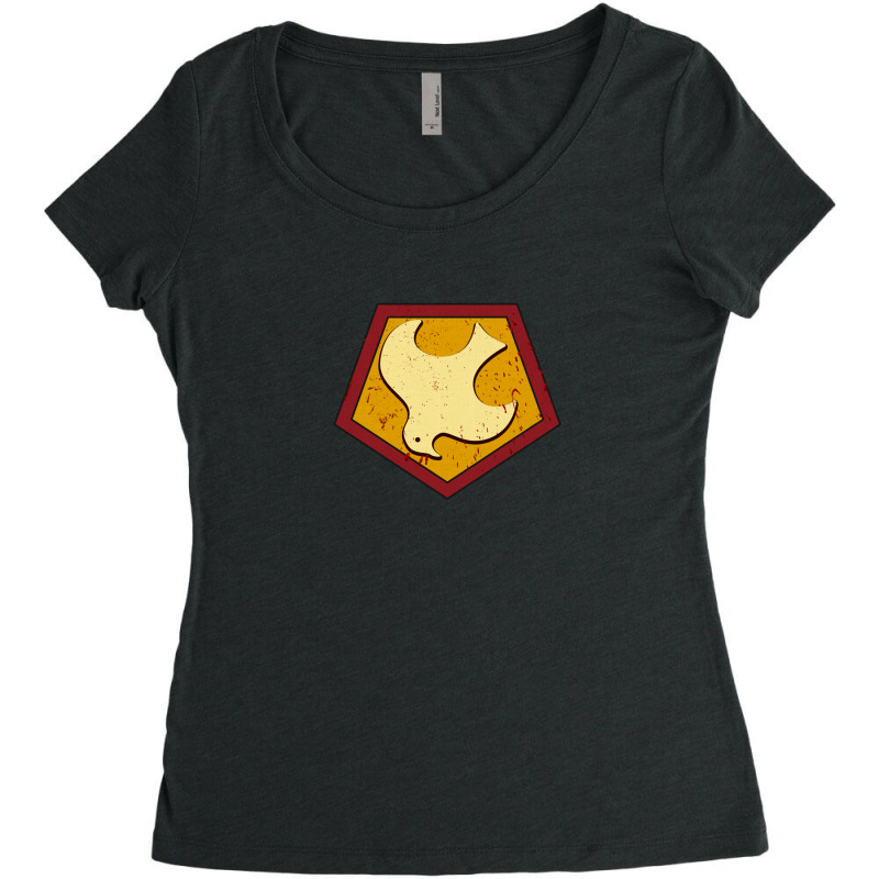 Peacemaker Emblem 1 Women's Triblend Scoop T-shirt | Artistshot