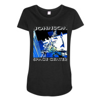 Johnson Space Center, Johnson, Space Center, Johnson Space, Center, Jo Maternity Scoop Neck T-shirt | Artistshot