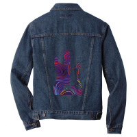 Guitar Love Guitar Music Guitarist Funny Gift Men Denim Jacket | Artistshot