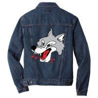 Sudbury Wolves Logo.svg Men Denim Jacket | Artistshot