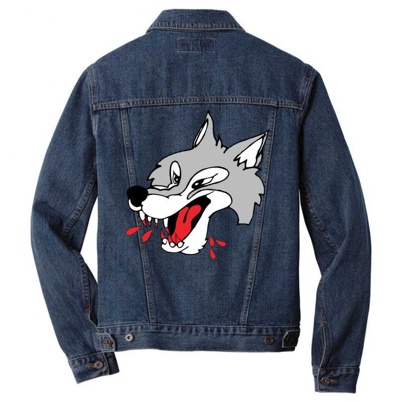 Sudbury Wolves Logo.svg Men Denim Jacket by feruji ferdiansyah | Artistshot