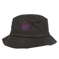 Limited Edition Moon Phases Flower Of Life Mandala Divine Geometry Ast Bucket Hat | Artistshot