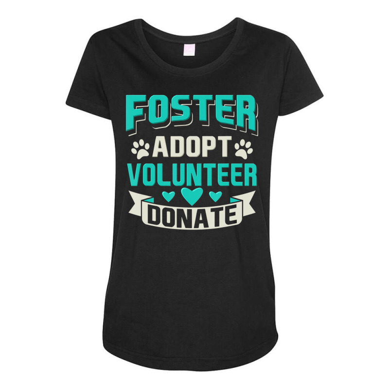 Hot Trend Foster Adopt Volunteer Donate Maternity Scoop Neck T-shirt by michealyoungerlk01 | Artistshot