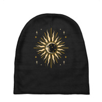 Hot Trend Moon Sun Celestial Body Astrology Space Science Astronomy Baby Beanies | Artistshot