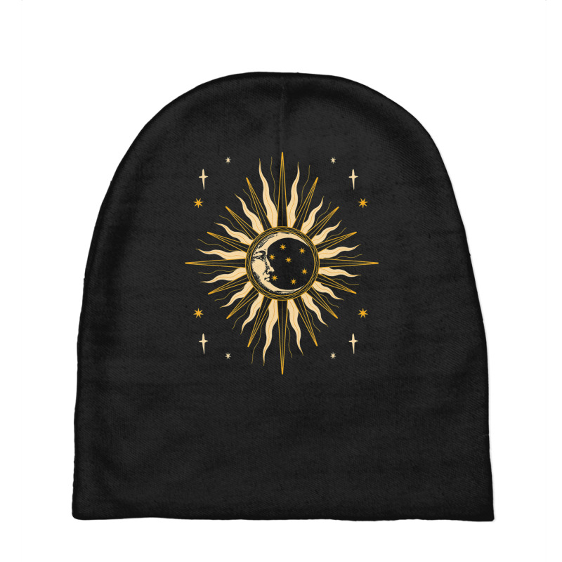 Hot Trend Moon Sun Celestial Body Astrology Space Science Astronomy Baby Beanies | Artistshot