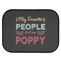 Hot Trend Mens My Favorite People Call Me Poppy Father Day Gift Rear Car Mat | Artistshot