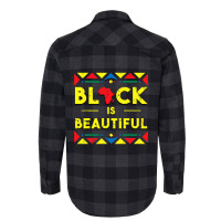 Black History  Black Is Beautiful African Colors Gift Flannel Shirt | Artistshot