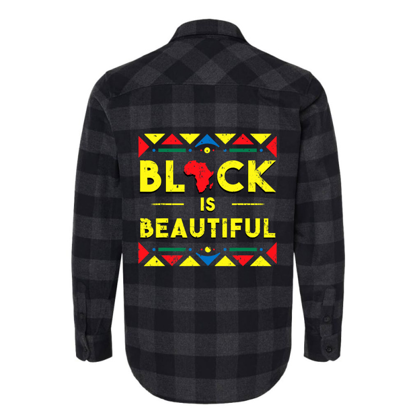 Black History  Black Is Beautiful African Colors Gift Flannel Shirt by PeterArtist | Artistshot