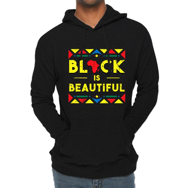 Black History  Black Is Beautiful African Colors Gift Lightweight Hoodie by PeterArtist | Artistshot