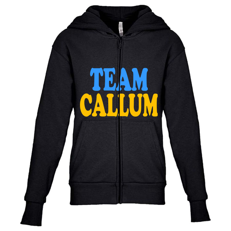 Limited Edition Team Callum Youth Zipper Hoodie by yumgaugeteuda | Artistshot