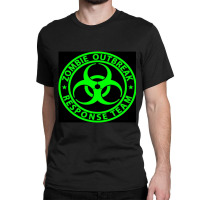 Trending Zombie Outbreak Response Team Sign Undead Classic T-shirt | Artistshot