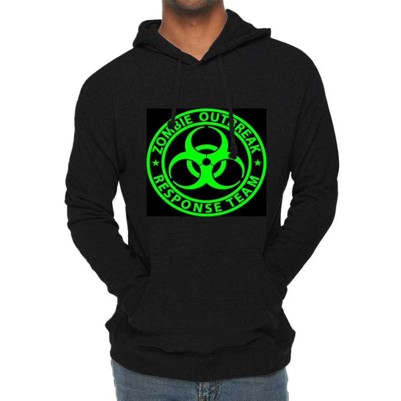 Trending Zombie Outbreak Response Team Sign Undead Lightweight Hoodie by femalesbaubles | Artistshot