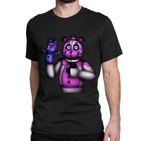 Five Nights At Freddy's Sister Location Funtime Freddy With Bon Bon Classic T-shirt | Artistshot