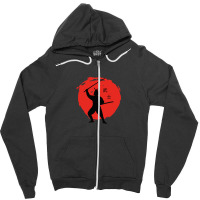 Samurai Zipper Hoodie | Artistshot