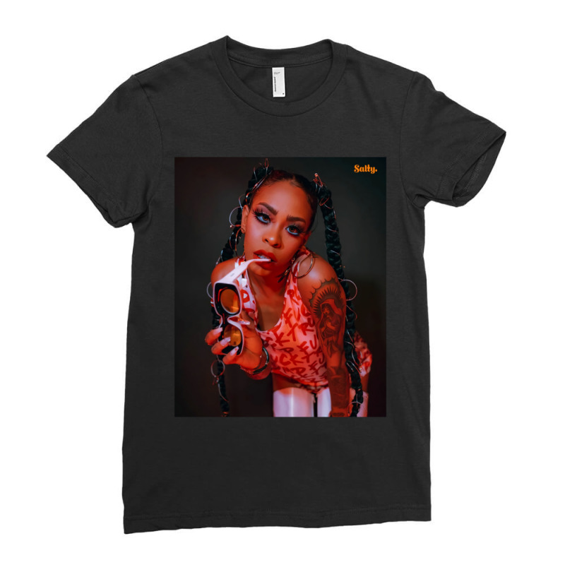 Red Skin Rico Bad Girl Ladies Fitted T-shirt | Artistshot