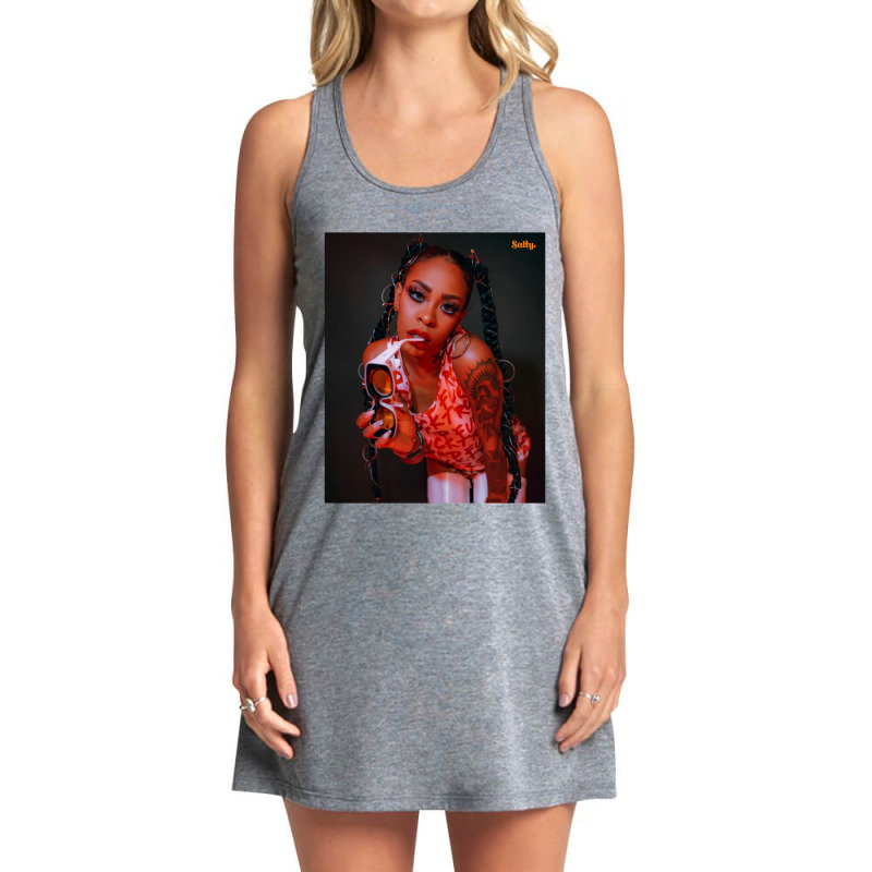 Red Skin Rico Bad Girl Tank Dress | Artistshot